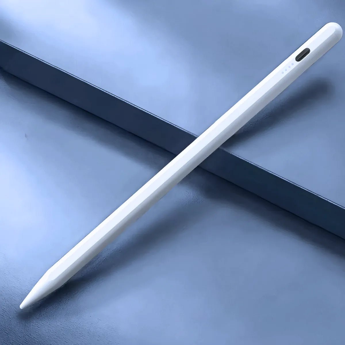 Caneta Digital Universal Touchscreen Ponta Fina - Branco